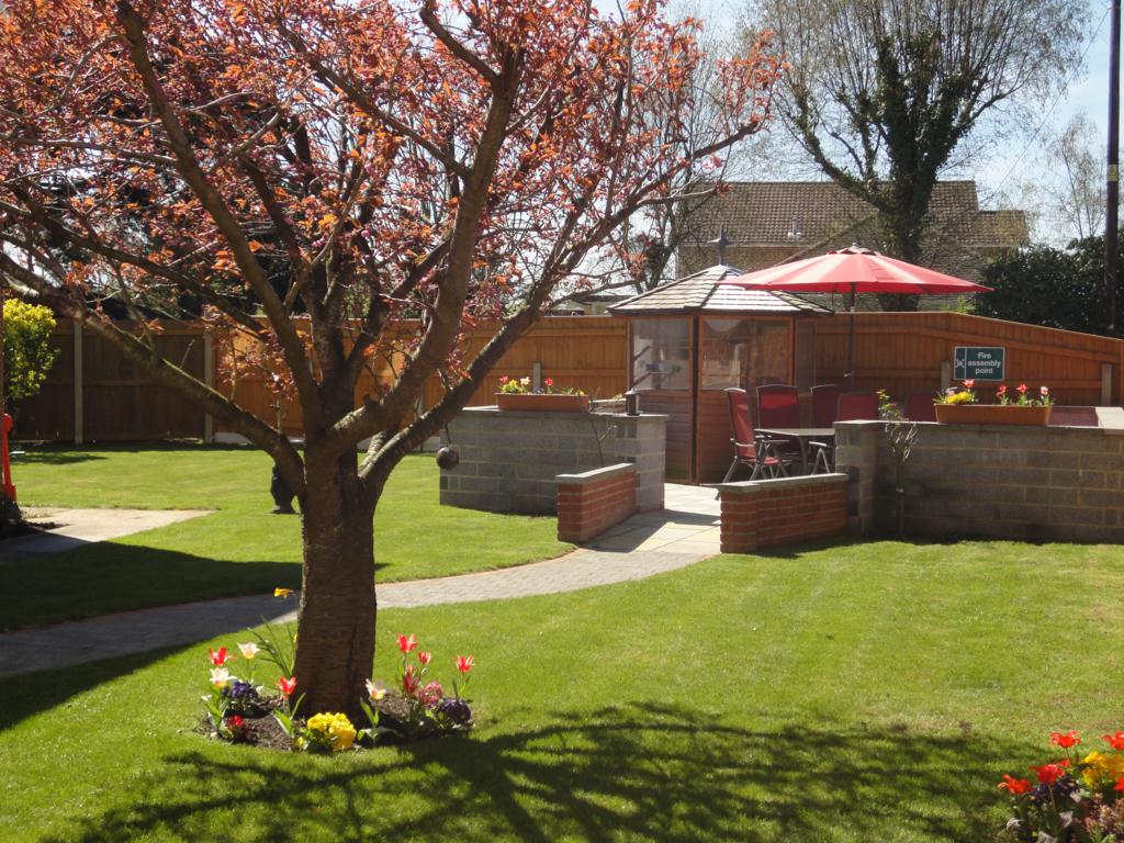 Garden view at Carlton House